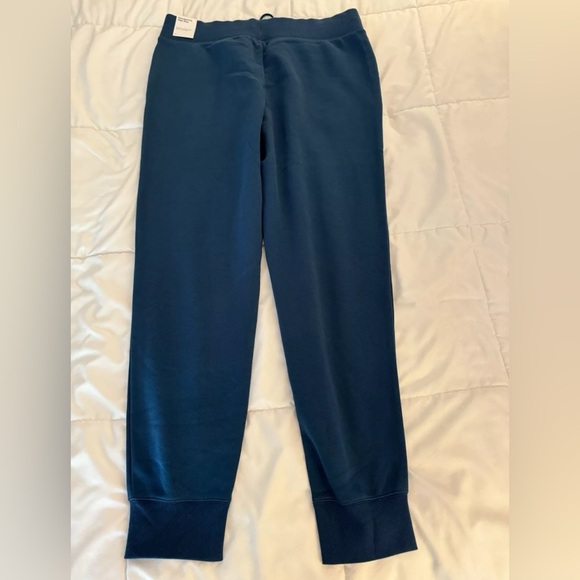 NWT Women’s Nike XLarge Swoosh Fleece Jogger Sweatpants DR5615-460  BLUE - Picture 2 of 7